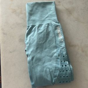 Baby blue Gymshark leggings. Worn once.